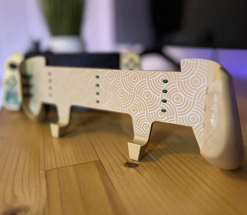 Satisfye - ZenGrip Pro Gen 3 OLED, a Switch Grip Compatible with Nintendo Switch - Comfortable & Ergonomic Grip, Joy Con & Switch Control. #1 Switch Accessories Designed for Gamers (Gold) - Image 3